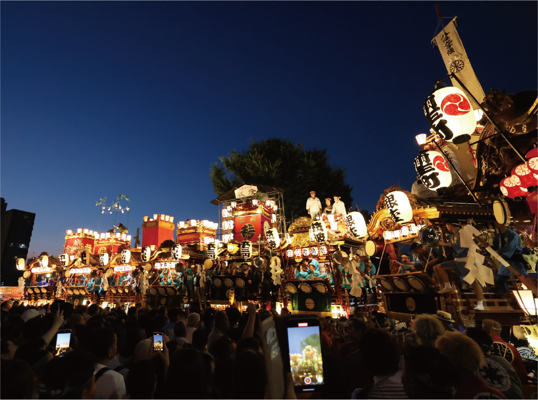 関東一の祇園 熊谷うちわ祭